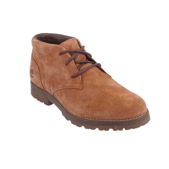 Timberland Mens Britton Leather Mid Cut Ankle Boots / Brown